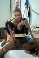 Nylon encasement for a young russian bitch (290 images)