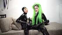 Two hot rubber mistresses