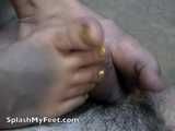 Barefoot Footjob