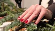 Hands and fir branches - 1st part