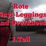 Red Vinyl Leggings and Overknees, 1st part