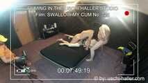 FILMING IN THE USCHI HALLER STUDIO – SWALLOW MY CUM #2