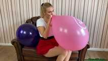 Blow2Pop huge Q16 *looners united* and nail2pop three balloons