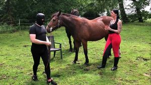 When the horse is wet, the slave is the horse