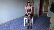 Shelli cuffed and gagged on a chair 2/2