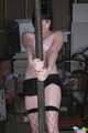 Kinky Florida Amateur Teen Barbie J. Playing On A Pole