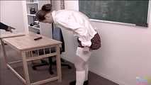 Hairy School Girl Teen Nichole Gets Spanked By Her Teacher - Video