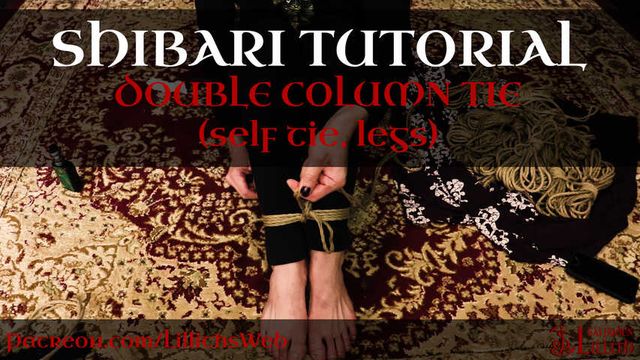 Shibari Tutorial - Double Column Tie