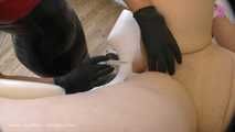 #Labia #sprayed up #NaCl-Injections for my #hornybitch