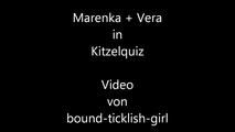 Marenka und Vera - Kitzelquiz Teil 2 von 2