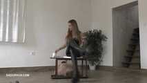 Mistress Tatjana smokes and pees on the toliett box Plus one cam