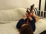Ekaterina: New High Heels, Attacked and Hogtied II
