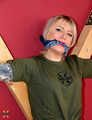 Roxxxi - Helpless and bandana-gagged