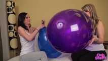 232 Balloonrace - Steffi vs. Sophie