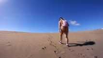 Maspalomas holidays - nude walk to the beach