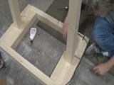 Floor pillory or pastern dismantled and easy to hide construction manual