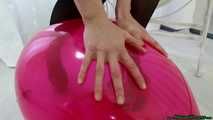elegant nailpoppings with a bunch of helium balloons