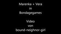 Marenka and Vera - Bondagegame Part 1 of 3