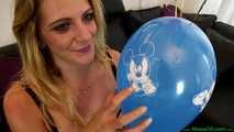 **excellent** sexy poppings of several balloons