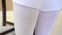 1062 Sandy in White Socks and Zipties