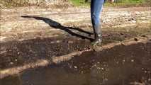 Rubber boots in mud For my rubber boot lovers