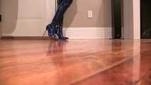 Latex Boot Catwalk