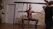 Slave Chair 1 I tie my slave on her new throne