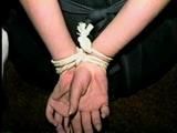 BALL-TIED, BALL-GAGGED STUDENT HOSTAGE (D11-13)