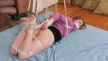 Hogtied Secretary Wriggles on Strings! Miss Dresden's Day Off