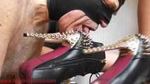 Cat session 2014 - 5.3 (Cleaning shoes after ballbusting)