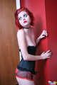 Kinky Florida Amateur Teen Satine In Her Goth Outfit