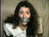 19 Yr OLD STUDENT TAPE TIED, HANDCUFFED & GAGGED GETS BLINDFOLDED (D27-14)