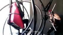 Bondage Gyroscope FULL MOVIE - Latex, CBT, NT, Shibari suspension and Bondage Gyroscope 