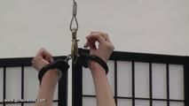 Hot girl handcuffed