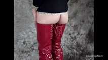 Boots up to the buttocks