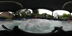 Fun in the pool Virtual Reality