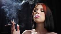 Smoking with a regular girl
