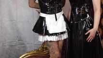 French Maid Francine dominated by Lady Nadja (short video)