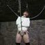 The Spain Files - Straight Jacket & Chain Punishment for Muriel with JJ Plush