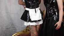 French Maid Francine dominated by Lady Nadja (short video)