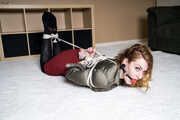 Proserpine in Workwear Hogtie