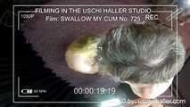 FILMING IN THE USCHI HALLER STUDIO – SWALLOW MY CUM #4