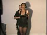 Wenona Dressed in Black and Bound, Part 1